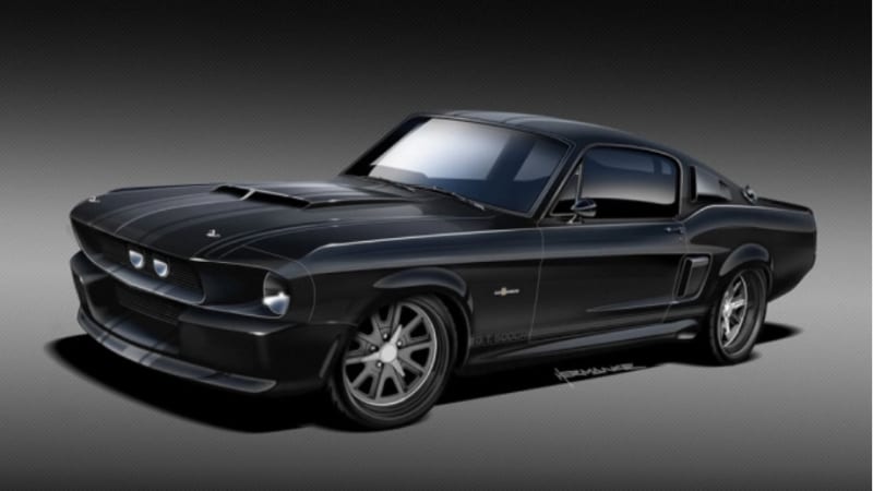 Carbon fiber 1967 Shelby GT500 cooked up by Classic Recreations and Speedkore